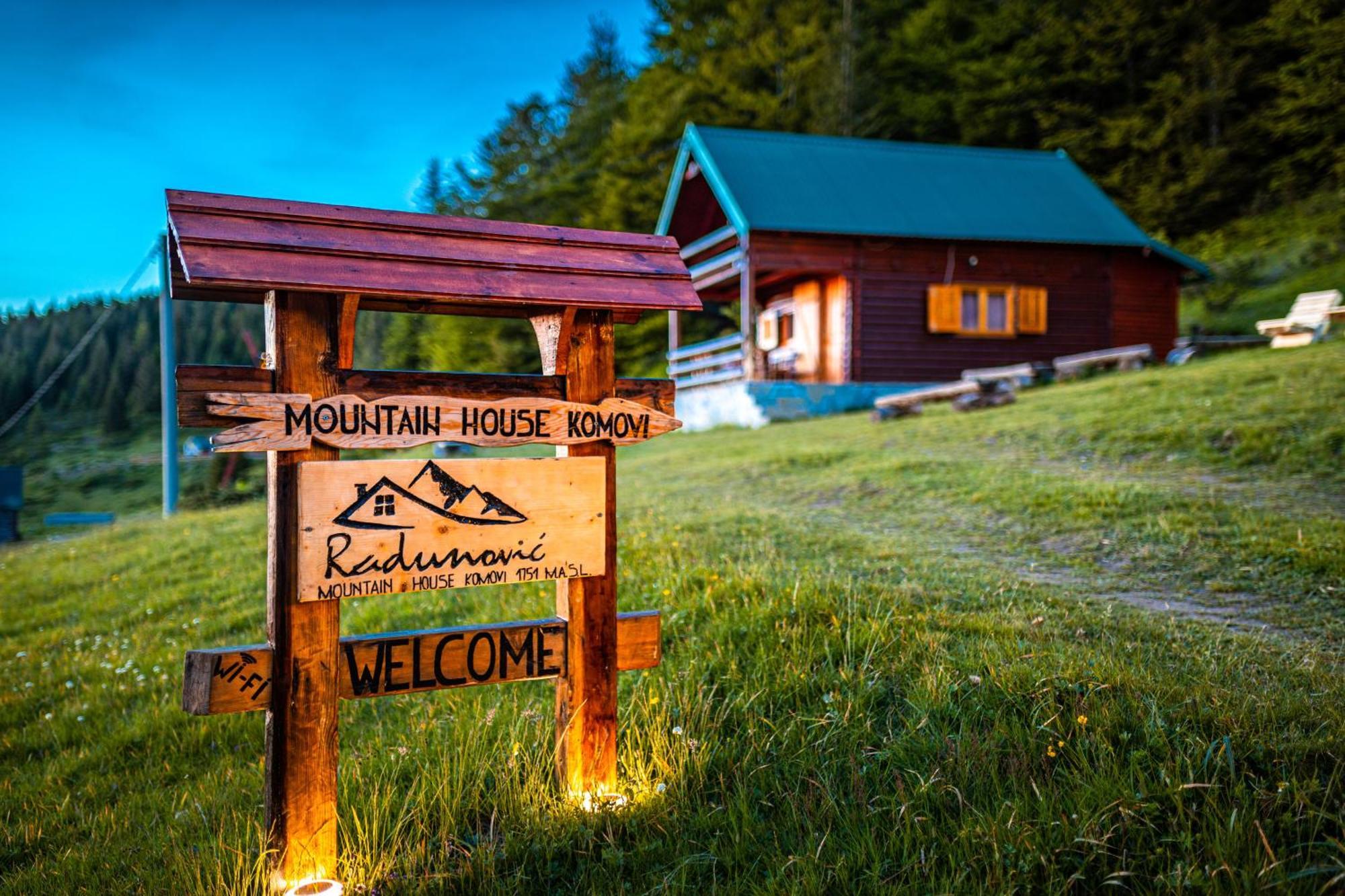 Mountain House Komovi-Radunovic Andrijevica Zewnętrze zdjęcie